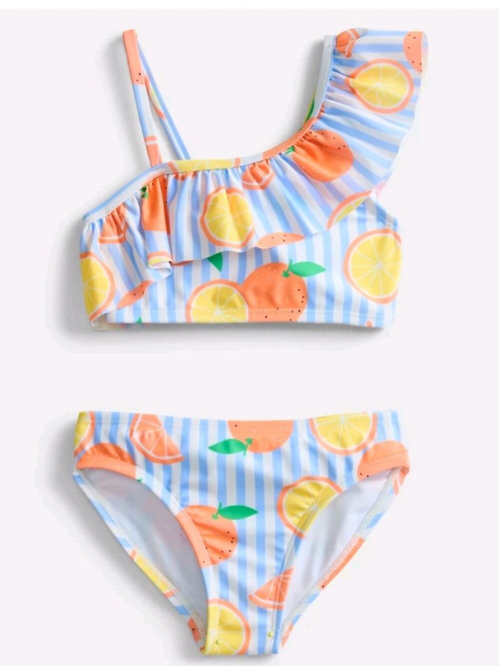 CITRUS PRINT RUFFLE UPF 50 - TWO PIECE SWIMSUIT